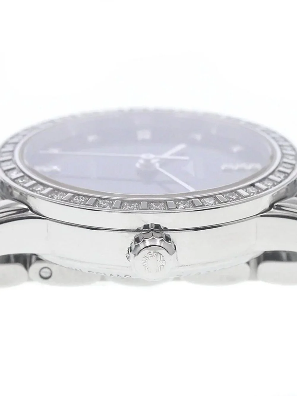 LONGINES Flagship L4.274.0 diamond bezel date black Dial Automatic Ladies_963402
